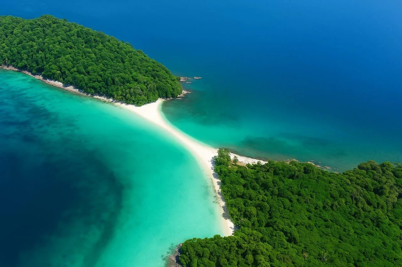Andaman Islands — turquoise waters and white-sand beaches