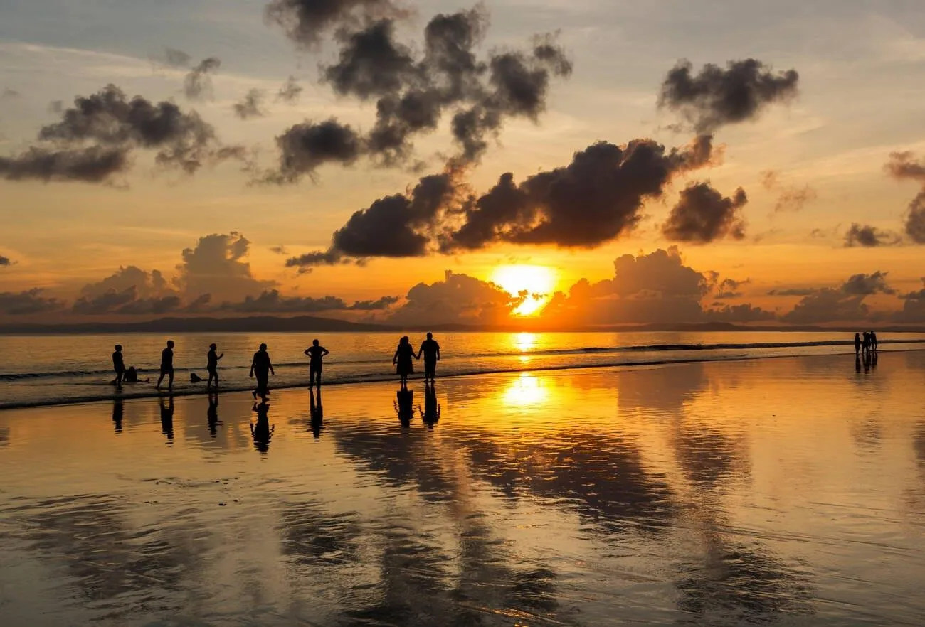Radhanagar Beach sunset, Havelock