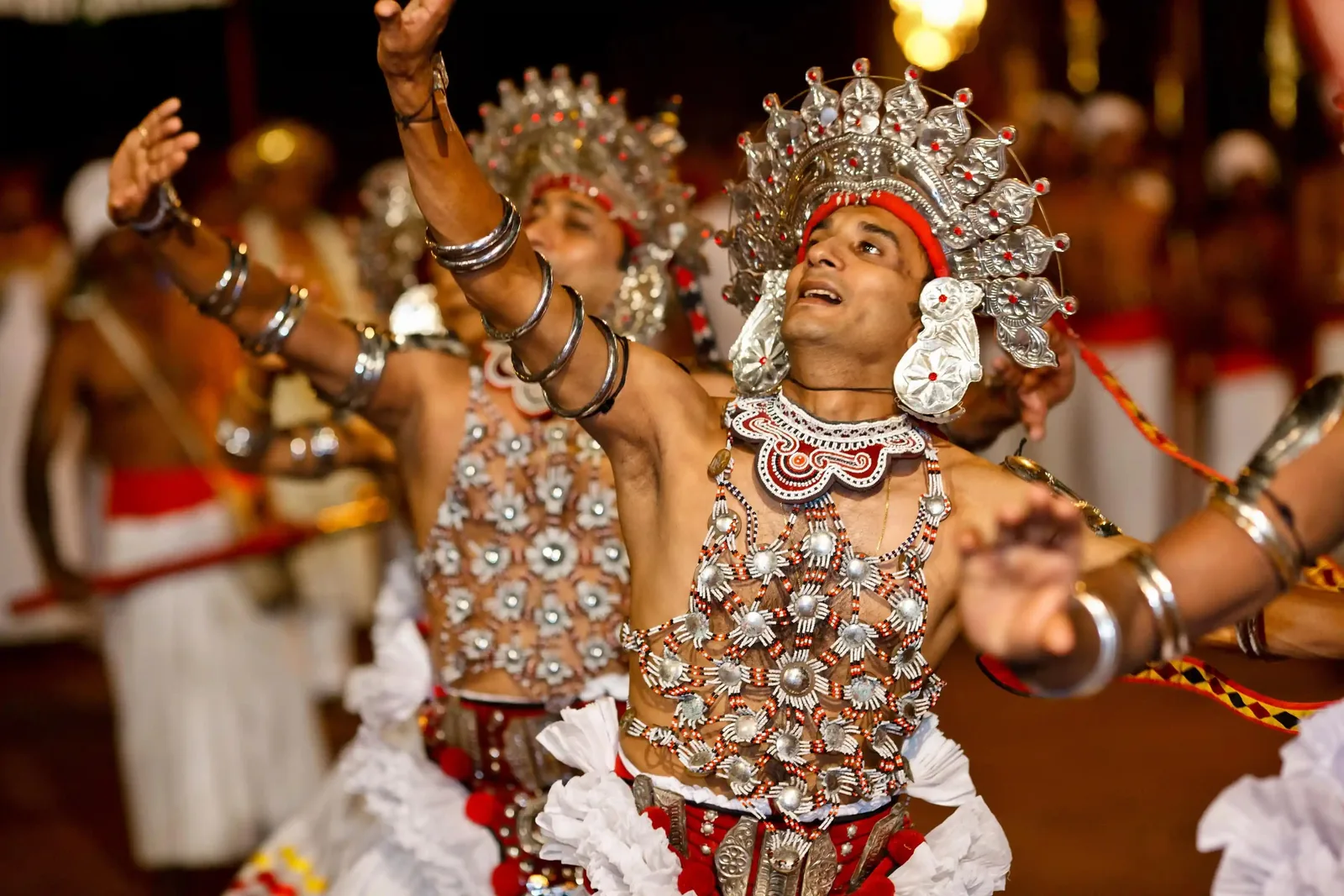 Kandyan cultural dancers, Sri Lanka