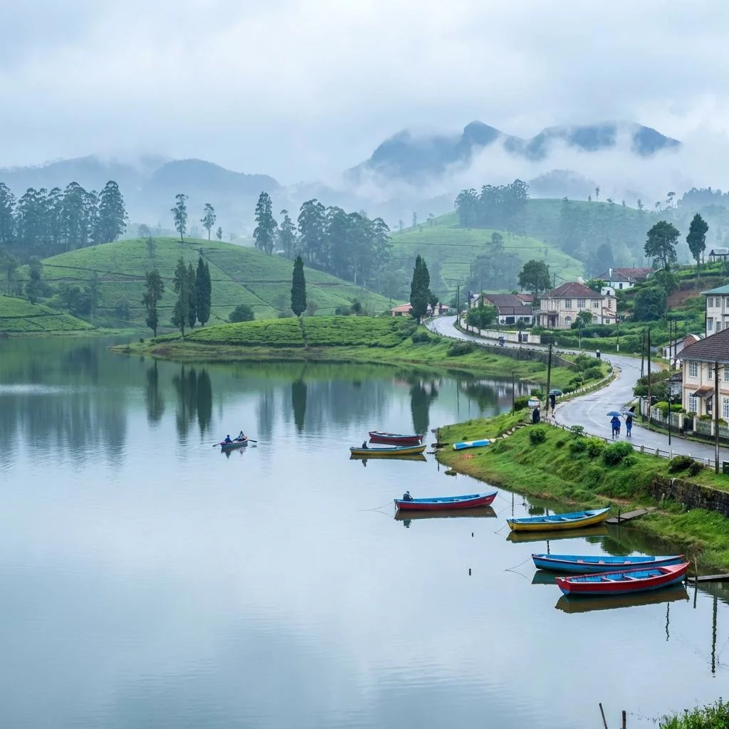 Gregory Lake, Nuwara Eliya, Sri Lanka