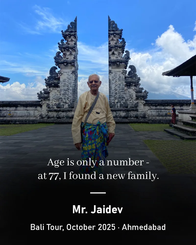 Mr. Jaidev — Bali Tour testimonial